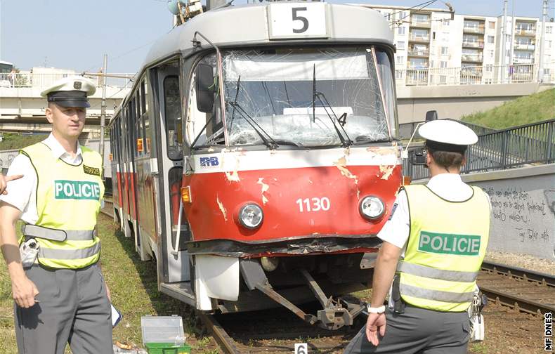 Pi sráce tramvají v brnnských Bohunicích bylo zranno est lidí