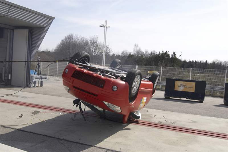 Crashtest Citroënu Pluriel