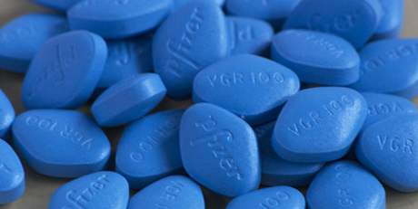 Viagra. Ilustraní foto.