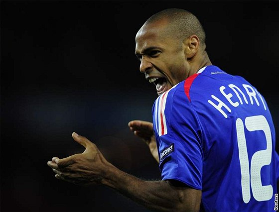 Thierry Henry si bude muset zvyknout na novou roli. U není pro Francii klíovým hráem...