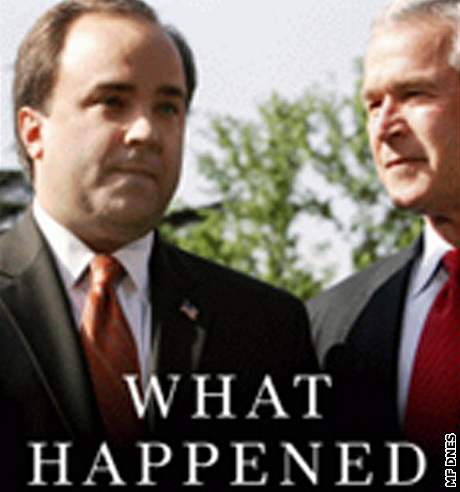 Co se stalo. Kniha ze zákulisí Bílého domu. Autorem je bývalý mluví G. W. Bushe.