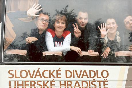 Herci Slováckého divadla v Uherském Hraditi