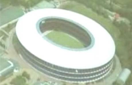 Projekt fotbalového stadionu v Brn.