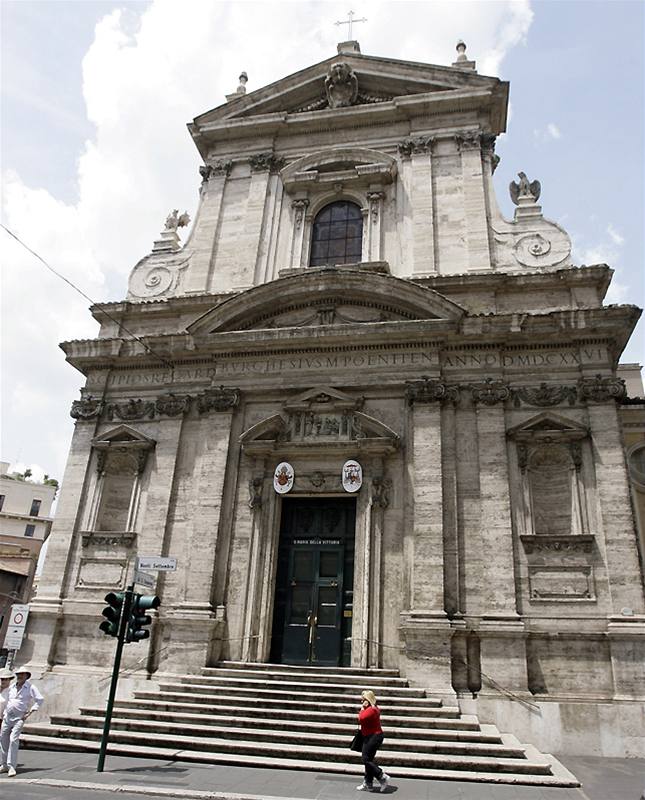 ím - kostel Santa Maria della Vittoria