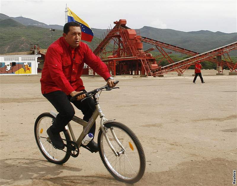 Venezuelský prezident Hugo Chávez sní o tom, e srazí Holywood na kolena.