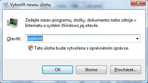 Obnovte si skryt tray ikony ve Windows Vista