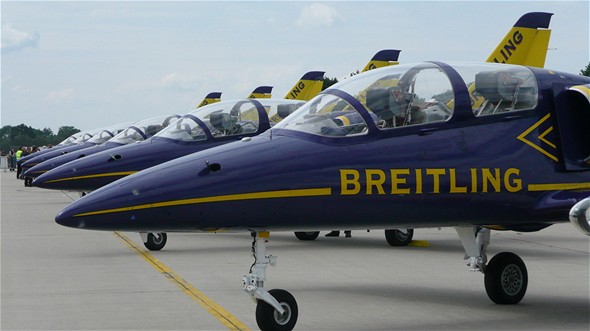 Breitling Jet Team lt na strojch Albatros L-39