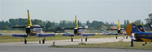 Breitling Jet Team lt na strojch Albatros L-39