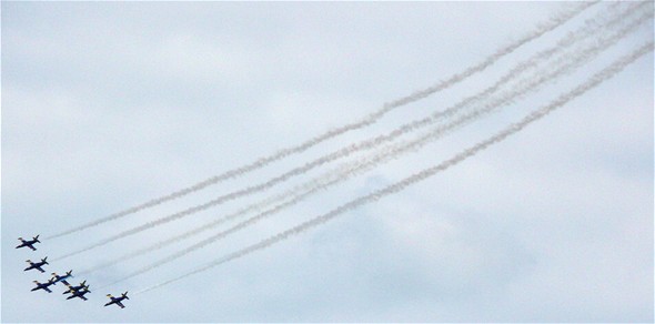 Breitling Jet Team lt na strojch Albatros L-39