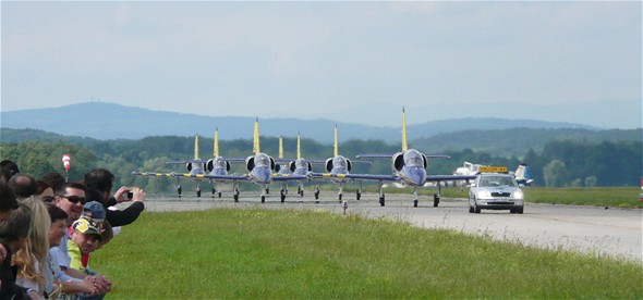 Breitling Jet Team lt na strojch Albatros L-39