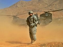 Americk vojk v Afghnistnu. Ilustran foto.