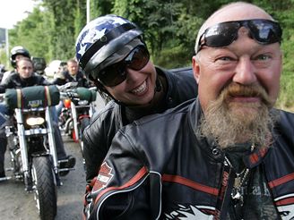 Sraz klubu Harley-Davidson ve Vranm nad Vltavou