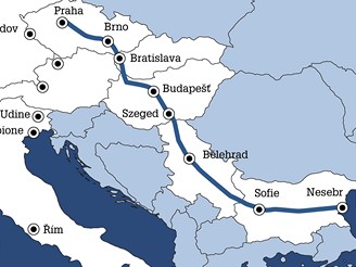 Trasa autem do Bulharska
