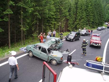 Systém zatím obsahuje údaje o nehodách od zaátku roku 2007. Ilustraní foto.