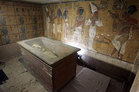 Kamenná hrobka faraona Tutanchamona