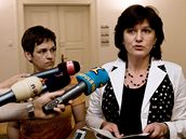 Poslankyně Strany zelených Věra Jakubková a Olga Zubová (vpravo), 24. června 2008 Poslankyně Strany zelených Věra Jakubková a Olga Zubová (vpravo), 24. června 2008