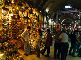 bazar v Istanbulu, Turecko
