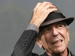 Z festivalu v Glastonbury - Leonard Cohen