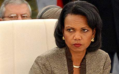 Americká ministryn zahranií Condoleezza Riceová.