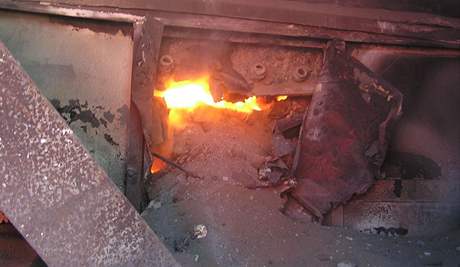 Poár pece na hliník v Horním Beneov