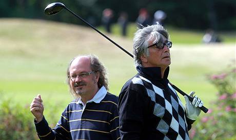 43. MFFKV - golfov turnaj - Ondej Hejma a Ji Bartoka