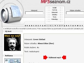 MP3seznam.cz 