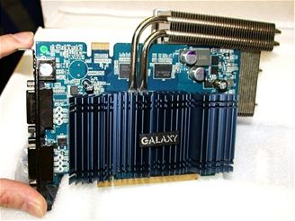konen verze GeForce 9500GT tdy galaxy