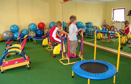 Ve Znojm vzniklo fitness-centrum pro dti od jednoho roku.