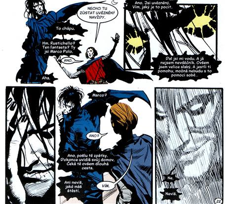 Neil Gaiman - ukzka z komiksu Sandman