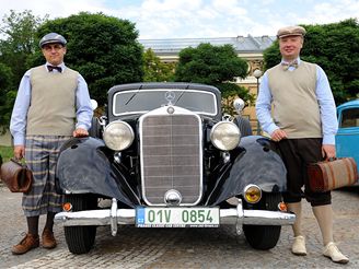 Auto tangl Bohemia Rallye Historic 2008 