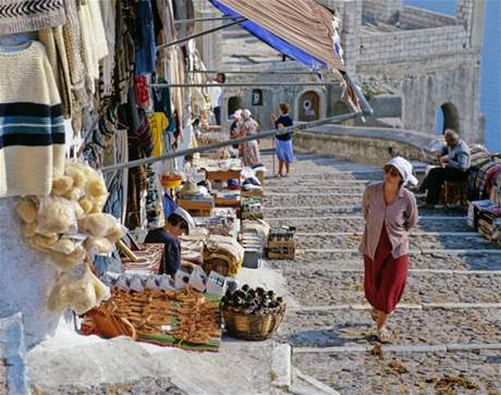 ostrov Santorini, ecko