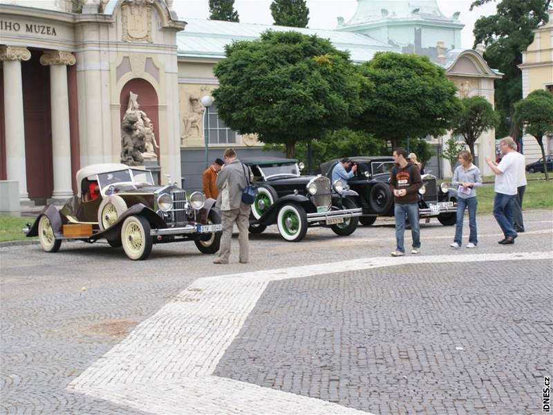 Auto tangl Rallye Bohemia Historic 2008