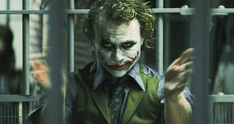 Heath Ledger jako padouch Joker