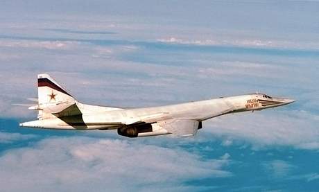 Ruský nadzvukový bombardér Tu-160