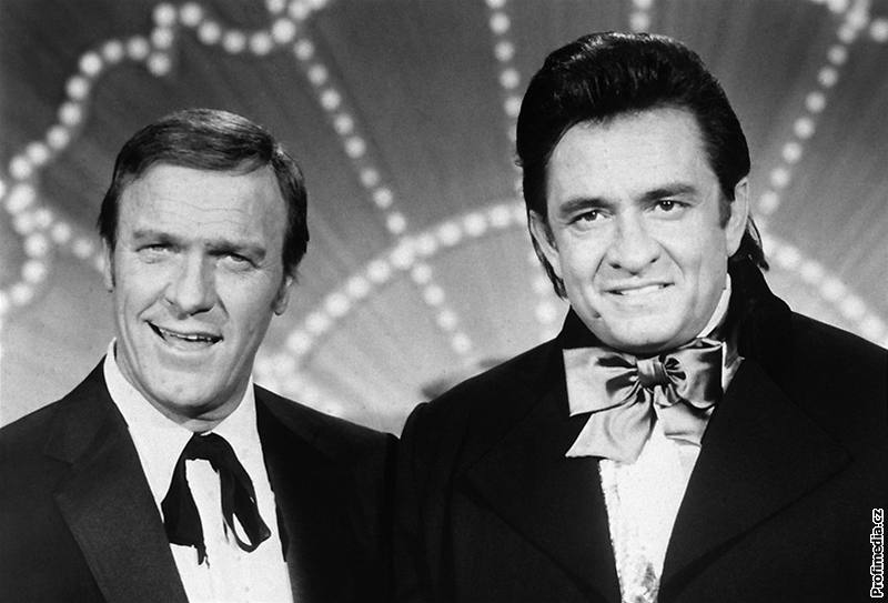 Eddy Arnold a Johnny Cash v televizní show
