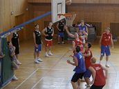 Česká basketbalová reprezentace na soustředění v Rokytnici nad Jizerou Česká basketbalová reprezentace na soustředění v Rokytnici nad Jizerou