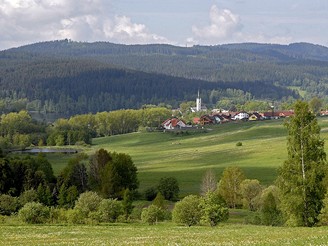 Pohled na Frymburk