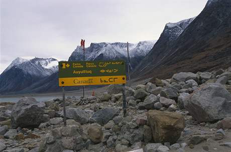 Národní park Auyuittuq ohrouje tání ledovc.
