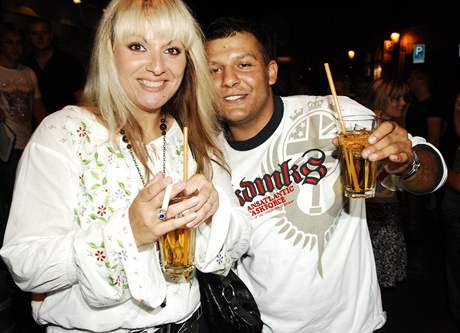 Martina Balogov s partnerem