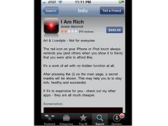 I Am Rich - aplikace pro iPhone