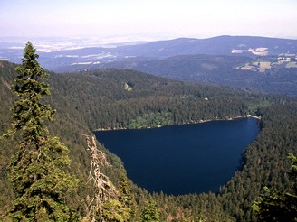 umava, ern jezero