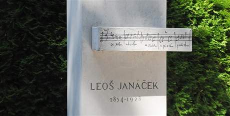 Náhrobek skladatele Leoe Janáka