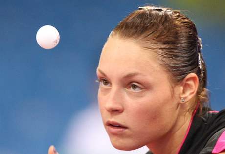 Dana Hadaová byla z eských stolních tenistek ve tvrtfinále výhe nejblí.