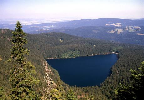 umava, ern jezero