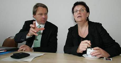 Martin Bursík a Dana Kuchtová