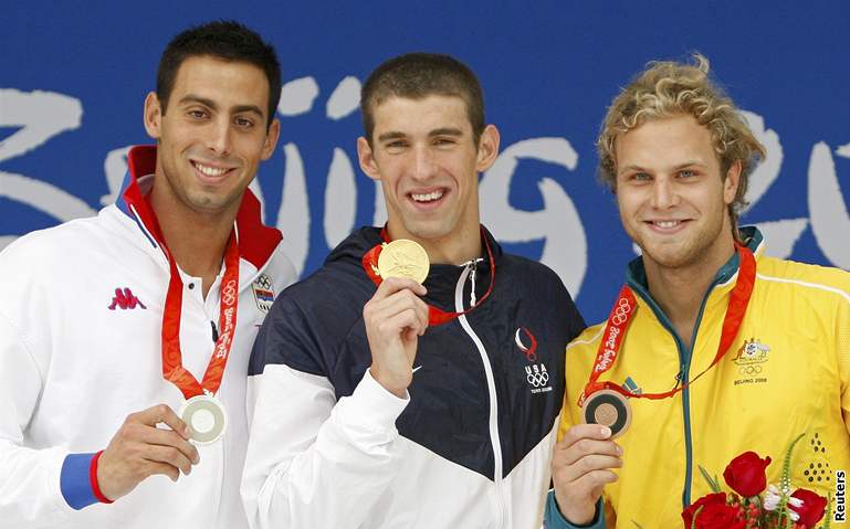 avi ,Phelps a Lauterstein (zleva)