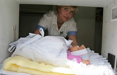 Babybox zachránil u 42 dít. Ilustraní foto