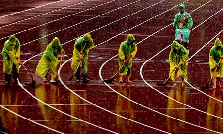 Dé na olympijském stadionu