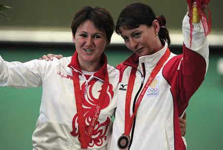 Stelkyn Padrinov (vlevo) a Salukvadzeov