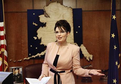 Aljaská guvernérka Sarah Palinová.
